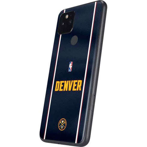 NBA Denver Nuggets Jersey Google Pixel 5 Skin